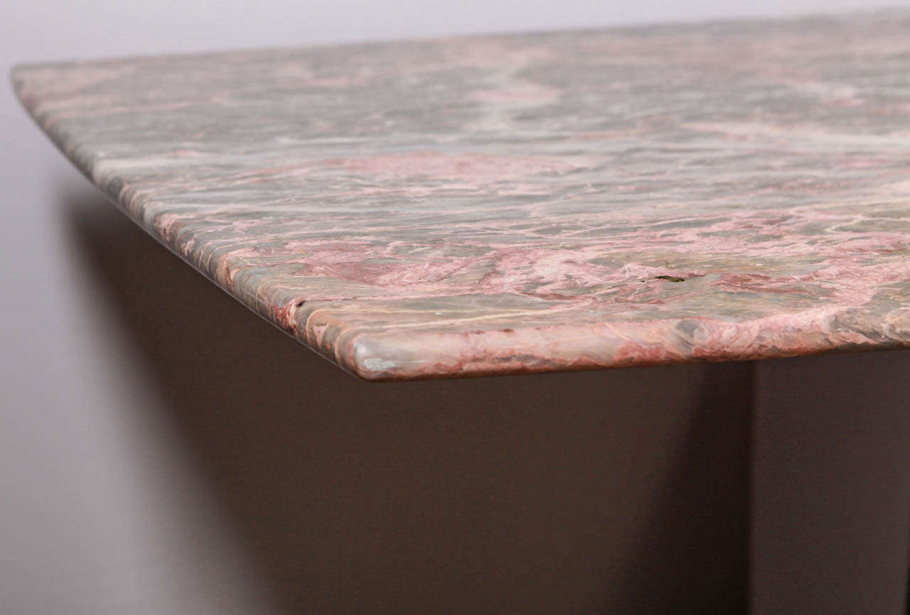 Mid-20th Century 1960's Italian Marble Dining Table For Sale